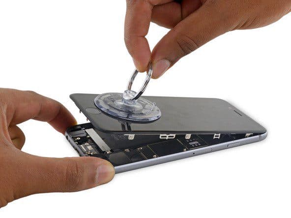 تاچ و ال سی دی اصلی چنج گلس گوشی موبایل آیفون 6S