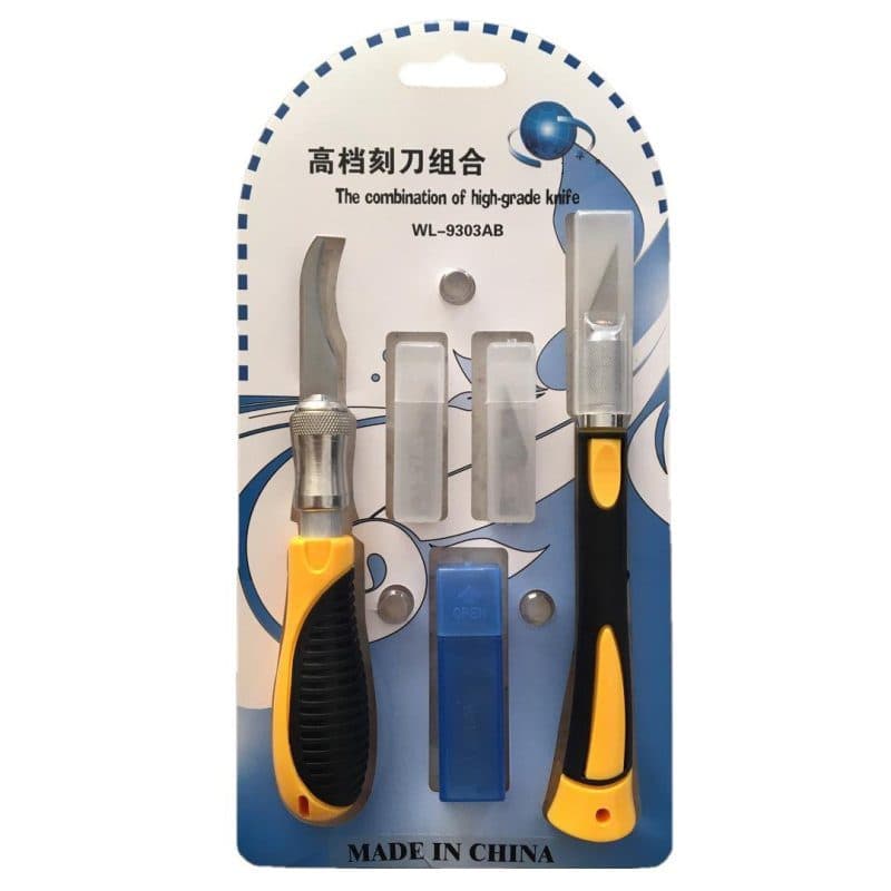 ست تیغ و کاتر WLXY WL-9303AB