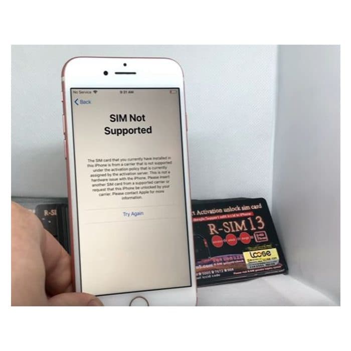 سیم آنلاکر ایفون ارسیم R-SIM13 مناسب بازکردن قفل سیم کارت