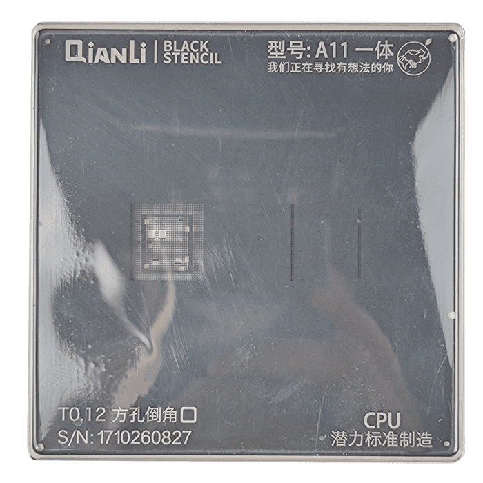 شابلون آیفون دو بعدی QIANLI A11 PLUS
