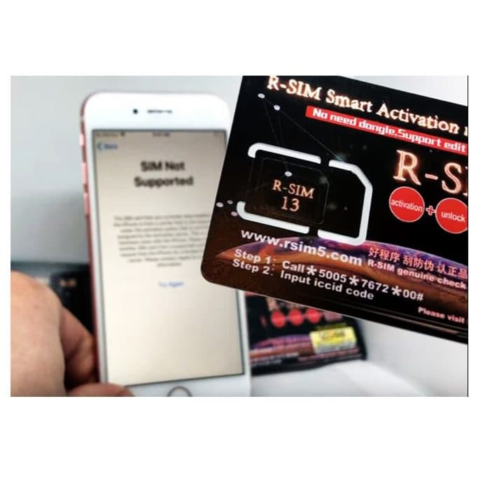 سیم آنلاکر ایفون ارسیم R-SIM13 مناسب بازکردن قفل سیم کارت