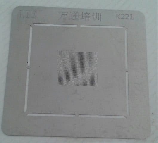 شابلون آی سی K221 مناسب تعمیرات برد گوشی موبایل