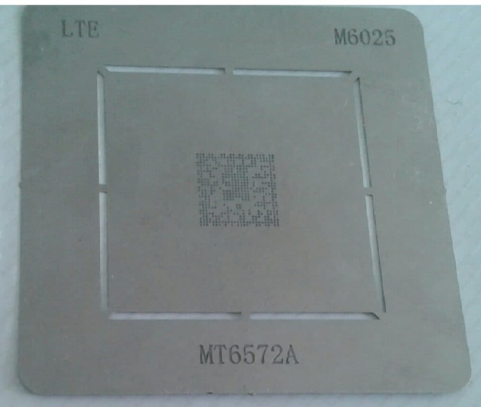 شابلون M6025 MT6572A IC CPU
