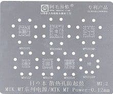 شابلون چند منظوره AMAOE MT2 مناسب آی سی های تغذیه مدیاتک برد گوشی