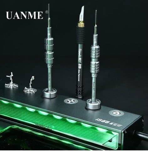 لامپ ال ای دی تشخیص گرد و غبار ISEE Qianli مناسب تعویض ال سی دی موبایل