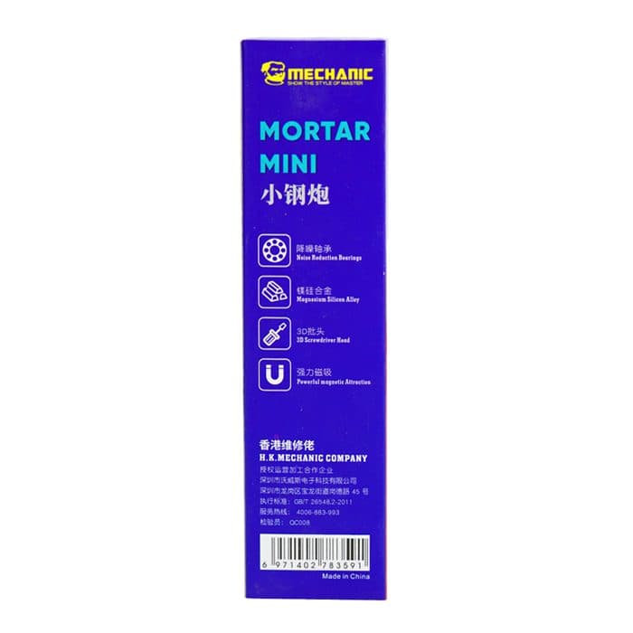 پیچ گوشتی 3سو MECHANIC MORTAR MINI ISHELL 3D 0.6
