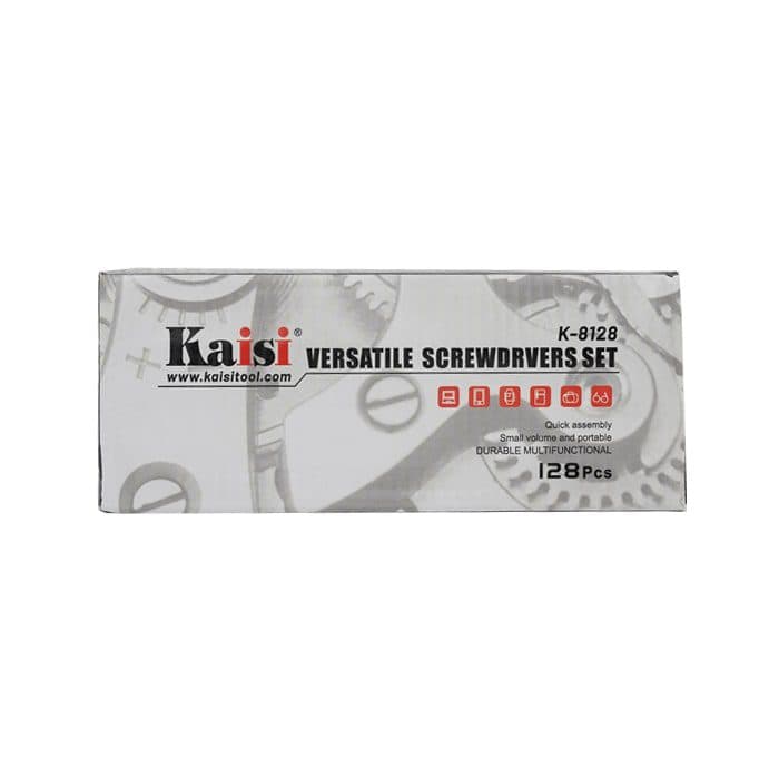 ست پیچ گوشتی 128 عددی KAISI K-8128