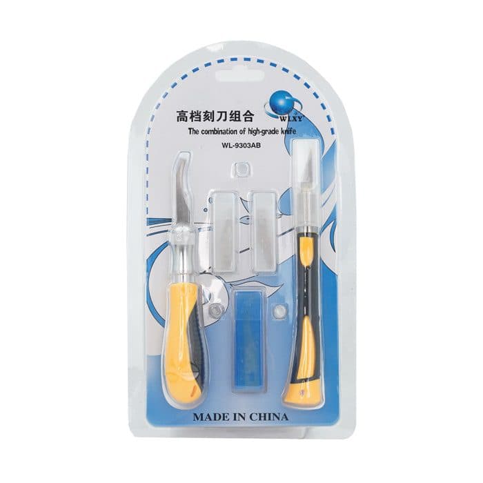 ست تیغ و کاتر WLXY WL-9303AB