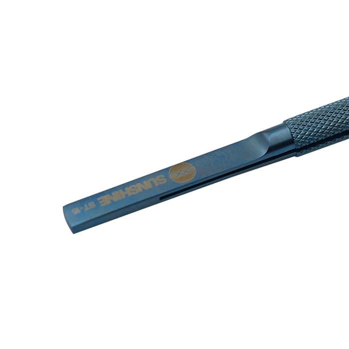 پنس تیتانیوم سر کج SUNSHINE ST-15