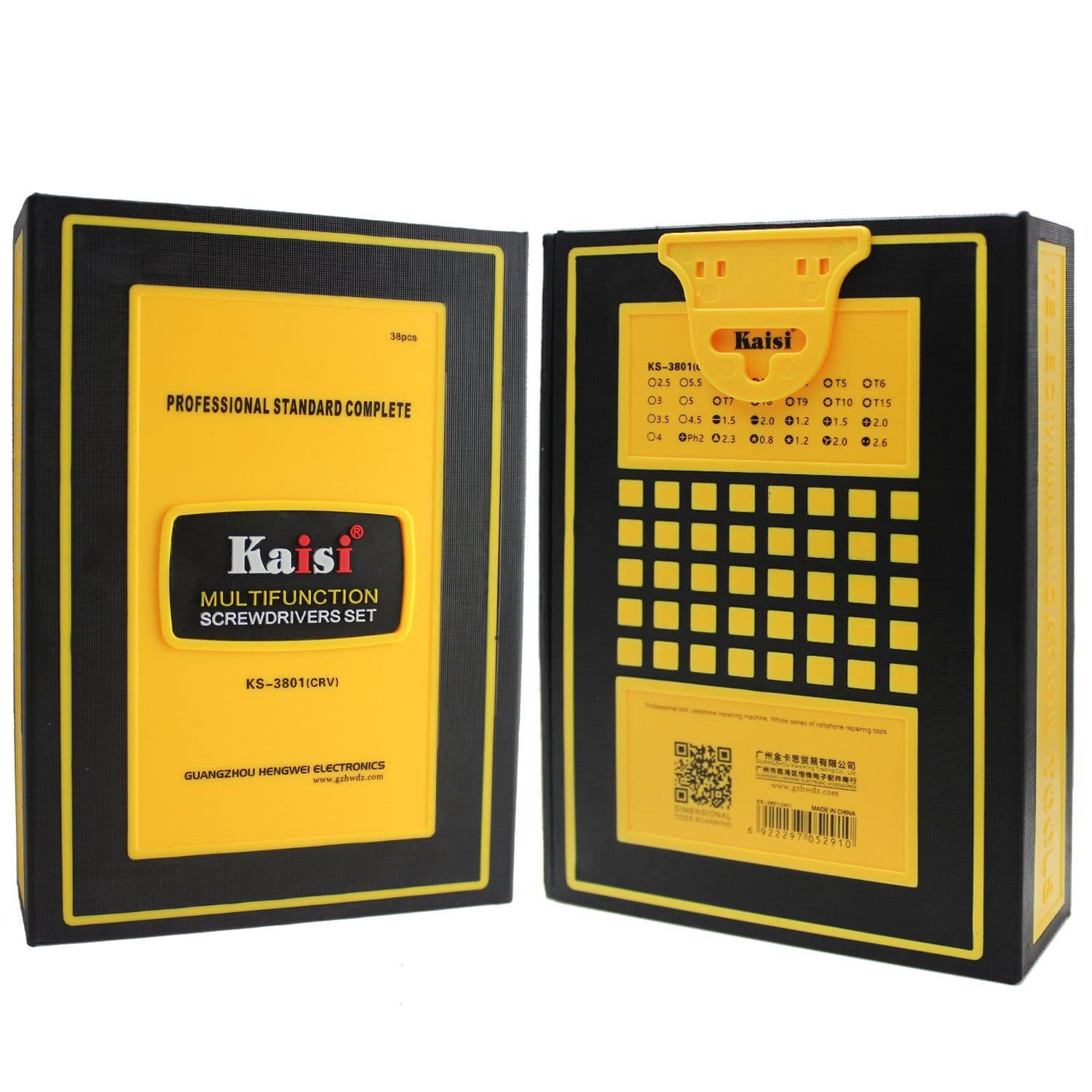 ست ابزار پیچ گوشتی KAISI KS-3801