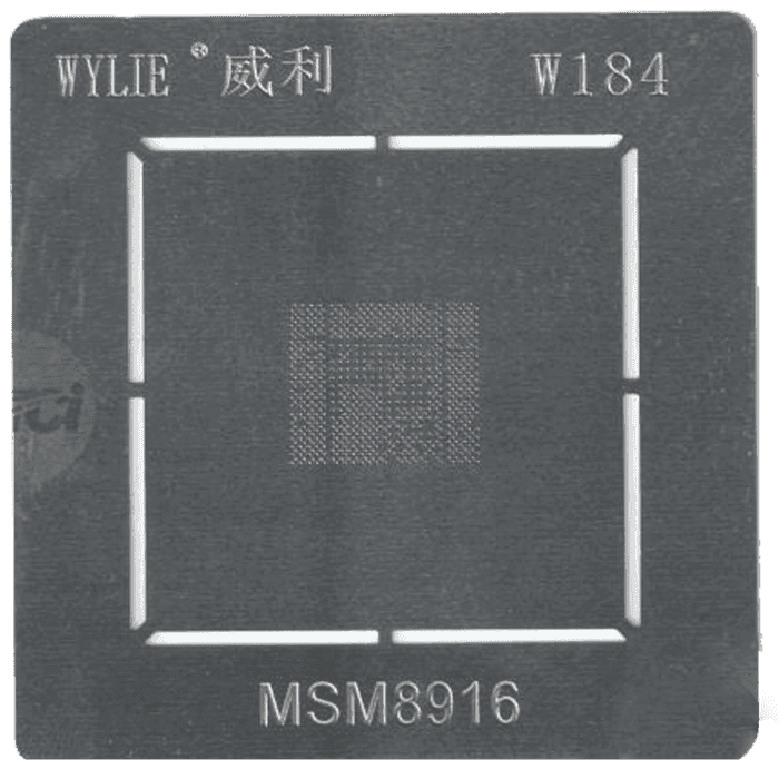شابلون مشکی QIANLI IBLACK 3D MSM 8916 8909 8939