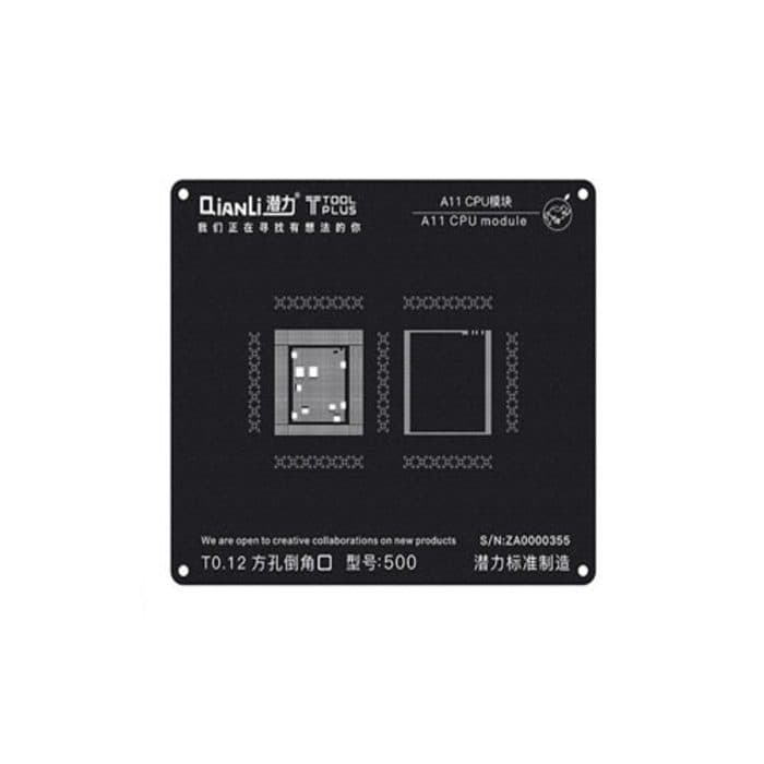 شابلون آیفون دو بعدی QIANLI A11 PLUS