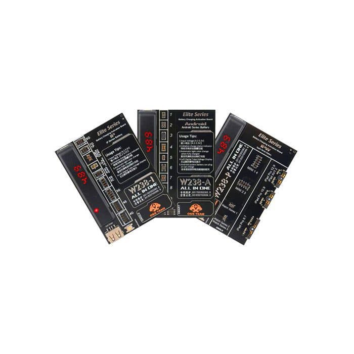 پک سه عددی اکتیو کننده و شارژ سریع باتری مناسب گوشی های اندروید، ایفون و ساعت هوشمند