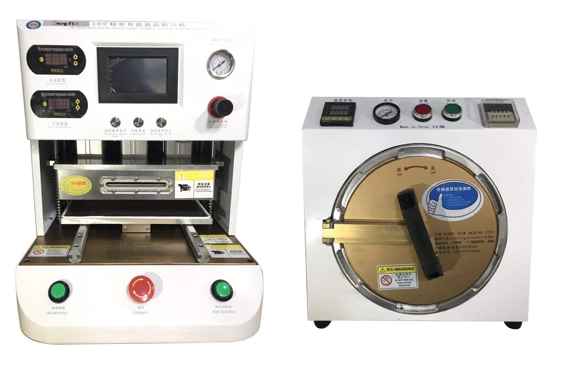 پکیج دستگاه تعویض گلس 16 اینچ EASYFIX EF-1805
