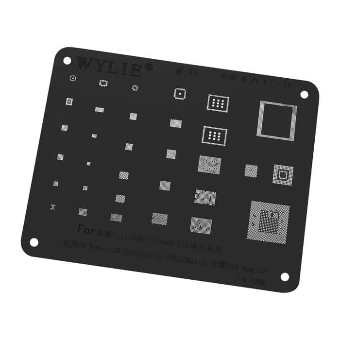 شابلون مشکی WYLIE WL-67 مناسب پایه سازی آی سی تغذیه گوشی موبایل