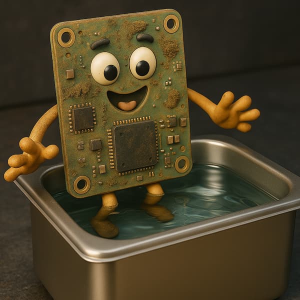 از شستشوی برد تا انتخاب بهترین دستگاه | التراسونیک