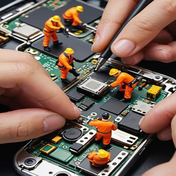 چرا بعضی از تعمیرکارهای موبایل همیشه کارشون تمیزتره؟