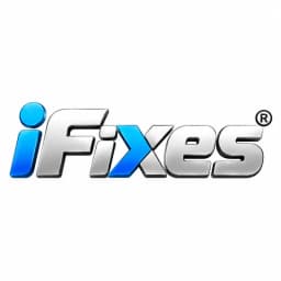 لوگوی برند آی فیکس iFixes
