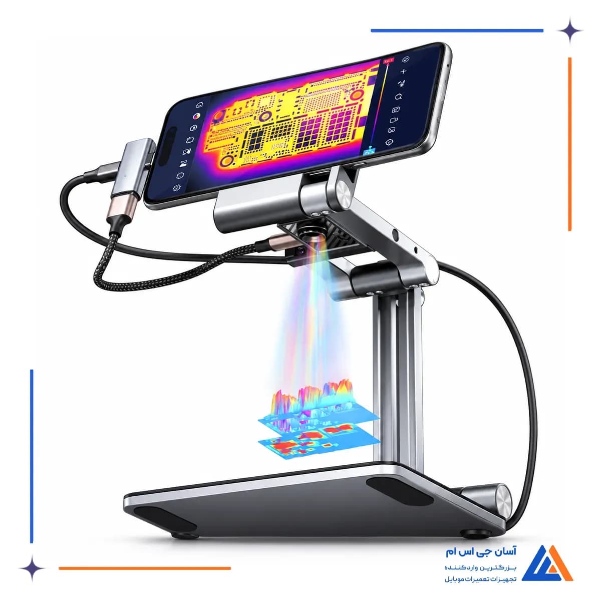 نحوه عملکرد دوربین حرارتی QIANLI Fire Eye Pro