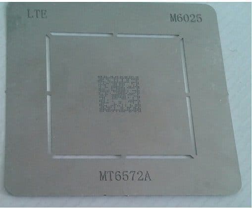 شابلون M6025 MT6572A IC CPU