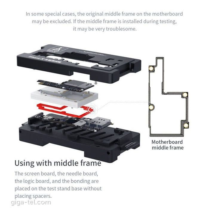 فیکسچر برد MEGA-IDEA IPX/ XS/ XS MAX