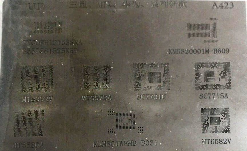 شابلون چند منظوره A423