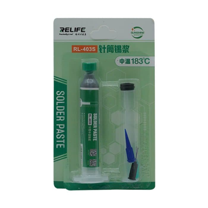 خمیر قلع سرنگی 183 درجه RELIFE RL-403S