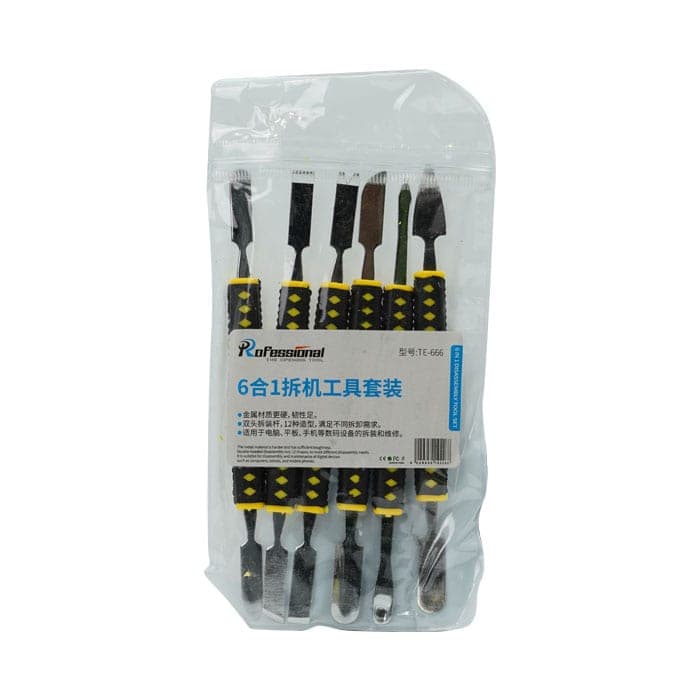 ست اسپاتول 6 عددی TE-666