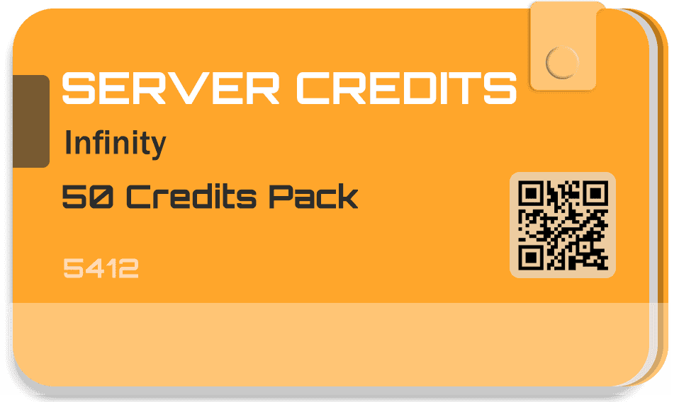 کردیت و لاگ اورجینال 50 عددی سرور infinity مناسب آنلاک کردن گوشی موبایل