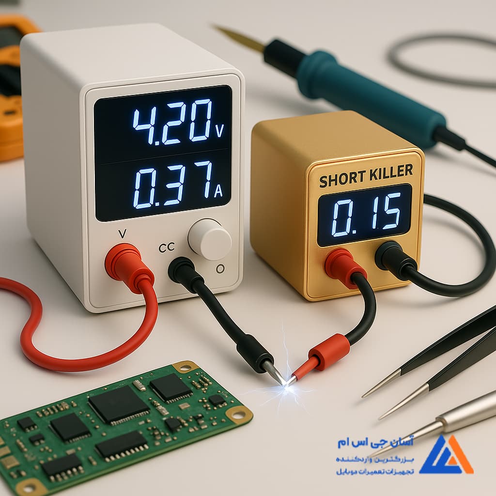 تفاوت شورت کیلر و منبع تغذیه | راهنمای کامل برای تعمیرکارای موبایل