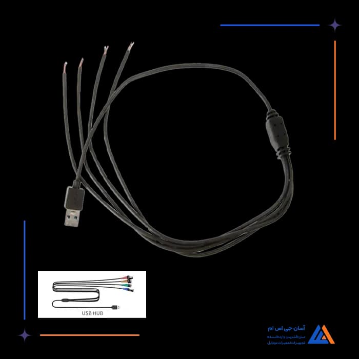 کابل و فلت یدک سری AIXUN P2408S 14