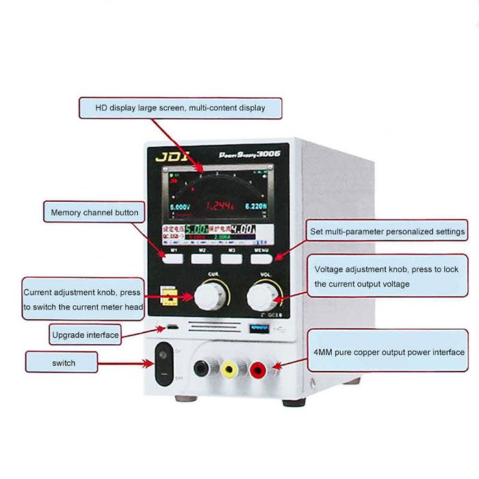 منبع تغذیه JDI 3006