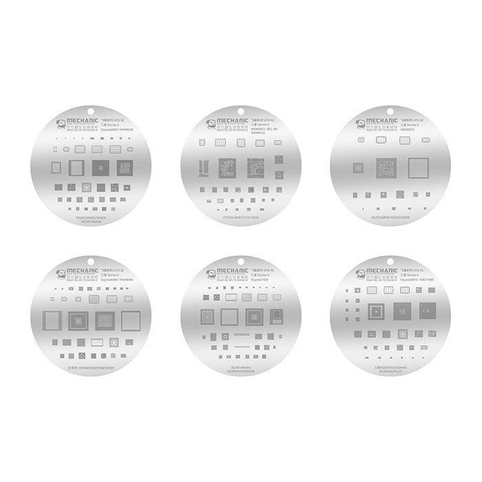 ست شابلون شیائومی MECHANIC UFO-XM