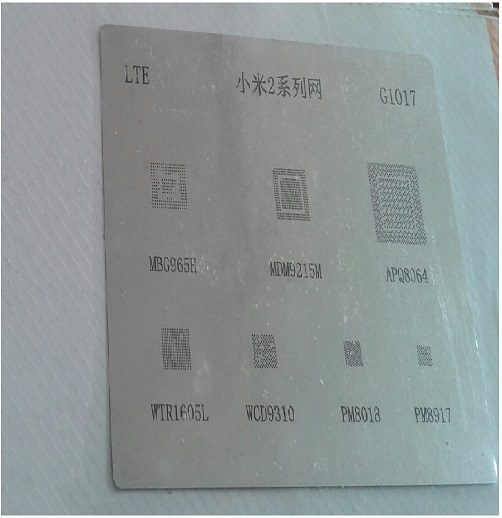 شابلون چند منظوره G1017 مناسب آی سی های برد گوشی های موبایل