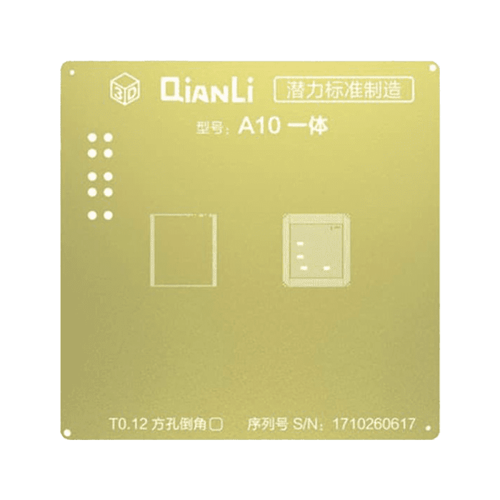 شابلون QIANLI IBLACK A10 S350 IP 7 CPU