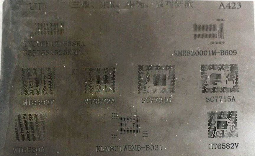 شابلون چند منظوره A423