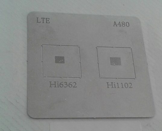 شابلون A480 آی سی وای فای HI1102 و HI6362 مناسب برد تعمیرات گوشی های موبایل هواوی