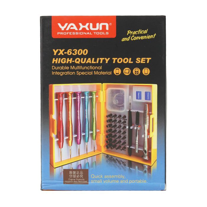 ست پیچ گوشتی و ابزار YAXUN YX-6300