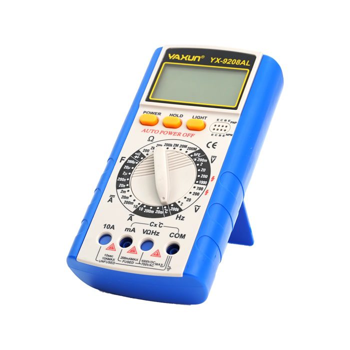 مولتی متر YAXUN YX-9208AL