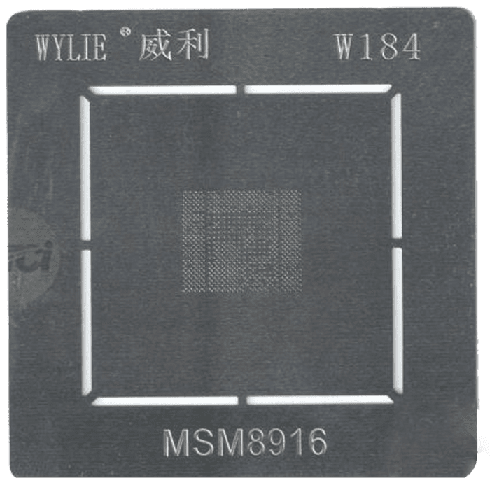 شابلون مشکی QIANLI IBLACK 3D MSM 8916 8909 8939