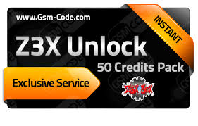 پک 50 عددی کردیت و لایسنس باکس Z3X برای آنلاک شبکه سامسونگ