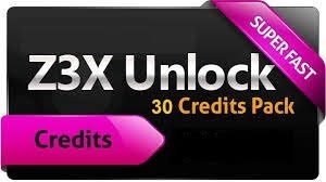 کردیت z3x مجموعه 30 عددی مناسب آنلاک شبکه سامسونگ