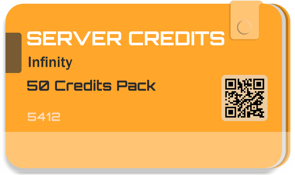 کردیت و لاگ اورجینال 50 عددی سرور infinity مناسب آنلاک کردن گوشی موبایل