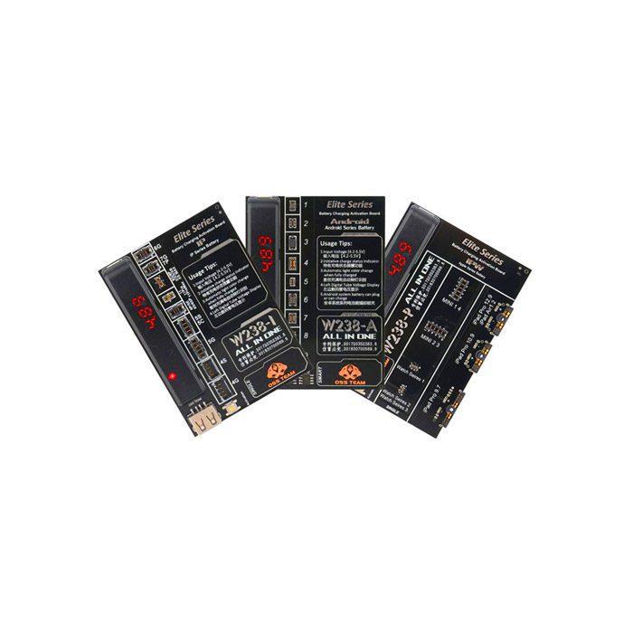 پک سه عددی اکتیو کننده و شارژ سریع باتری مناسب گوشی های اندروید، ایفون و ساعت هوشمند