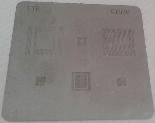 شابلون G1036 مناسب آی سی سی پی یو برد گوشی های موبایل سامسونگ note 4