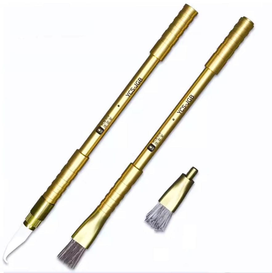 ست 10تایی تیغ دسته تیغ و برس YCS-JGB