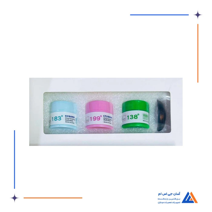 ست خمیر قلع و سیم قلع کش YCS