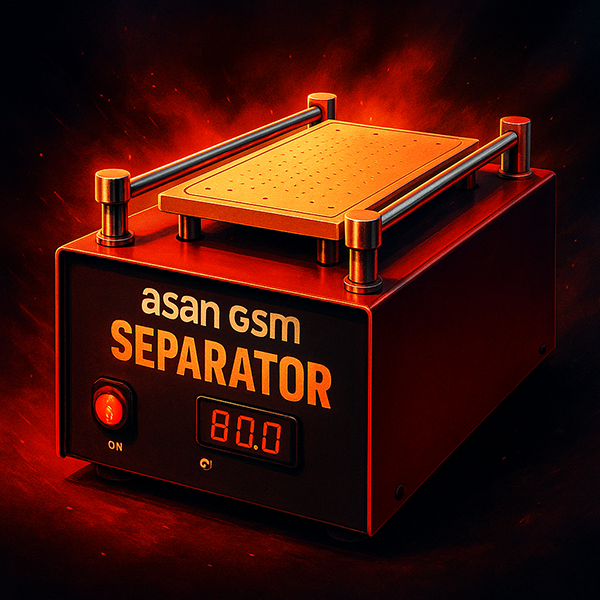 آموزش کار با سپراتور موبایل + نکات مهم برای تعویض گلس بدون ریسک شکستن LCD