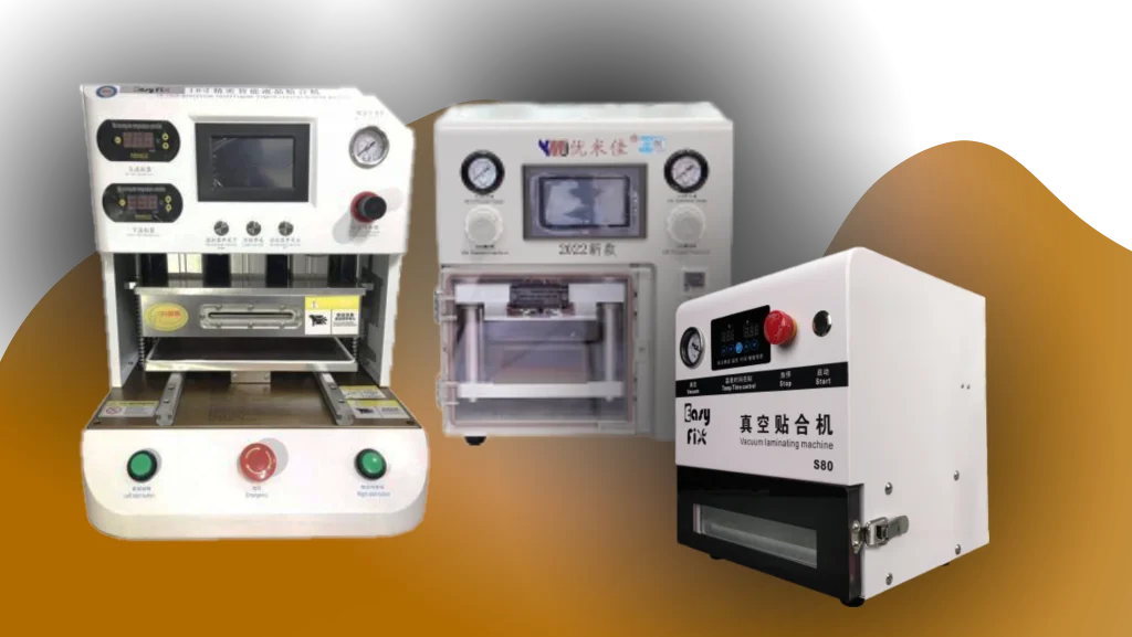 دستگاه پرس تعویض گلس