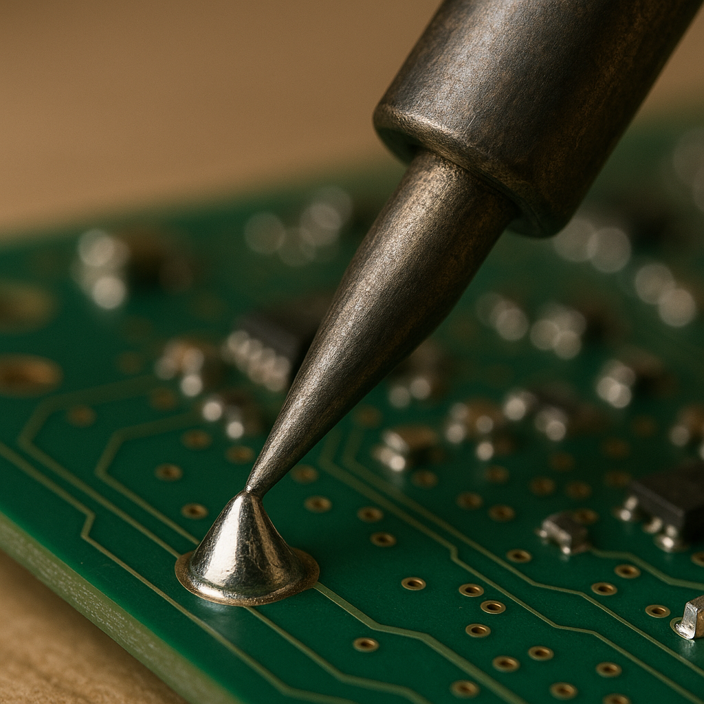 مرحله چهارم: برداشتن هویه – دقیق مثل جراح!